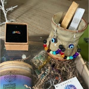 Chakra Ring & Earrings